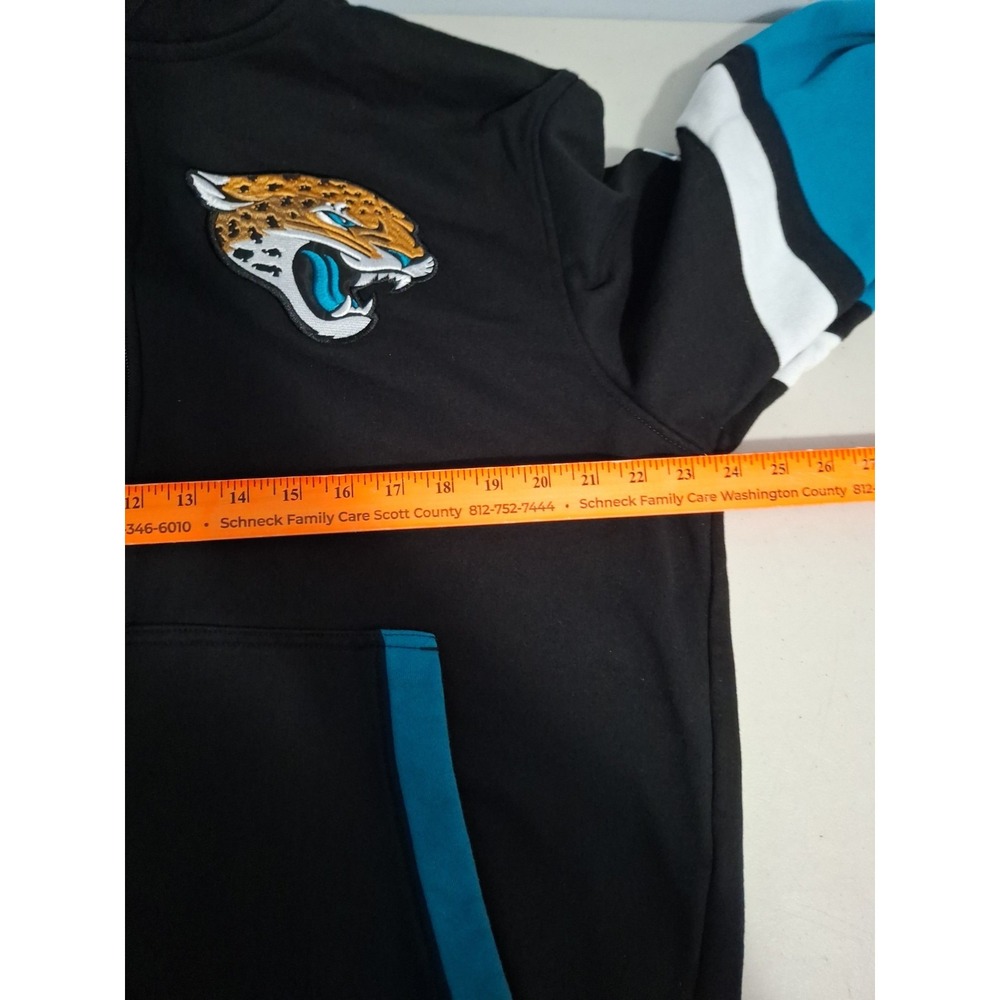 Jacksonville Jaguars NFL Mens Full Zip XL Hoodie Jacket - Picture 8 of 12